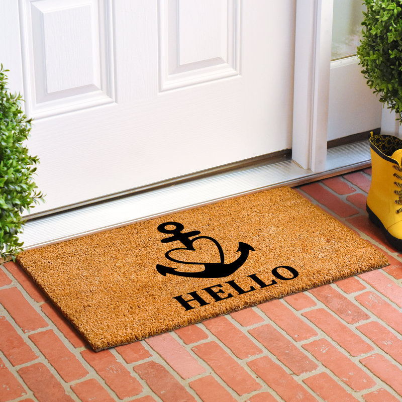 Tapis d'entrée antidérapant Casleton, L 24 po x L 36 po
