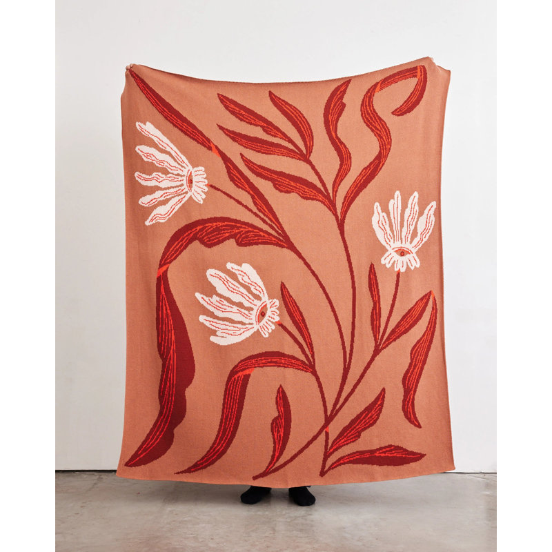 Flora Vision, Oxblood Lily, Organic Cotton