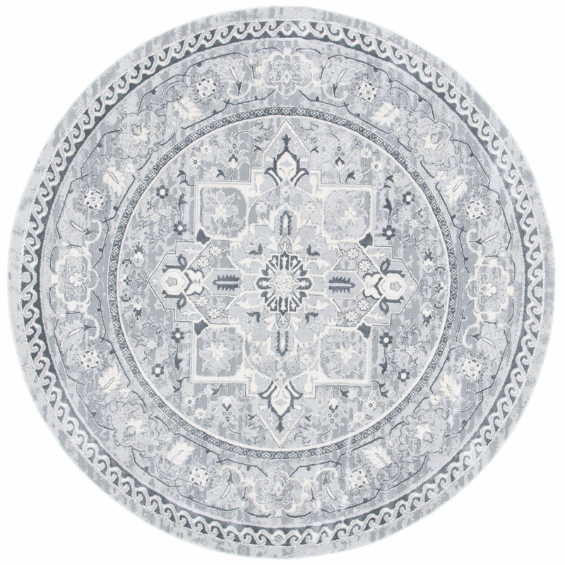 Helki Performance oriental rug, Rond 6 pi 7 po