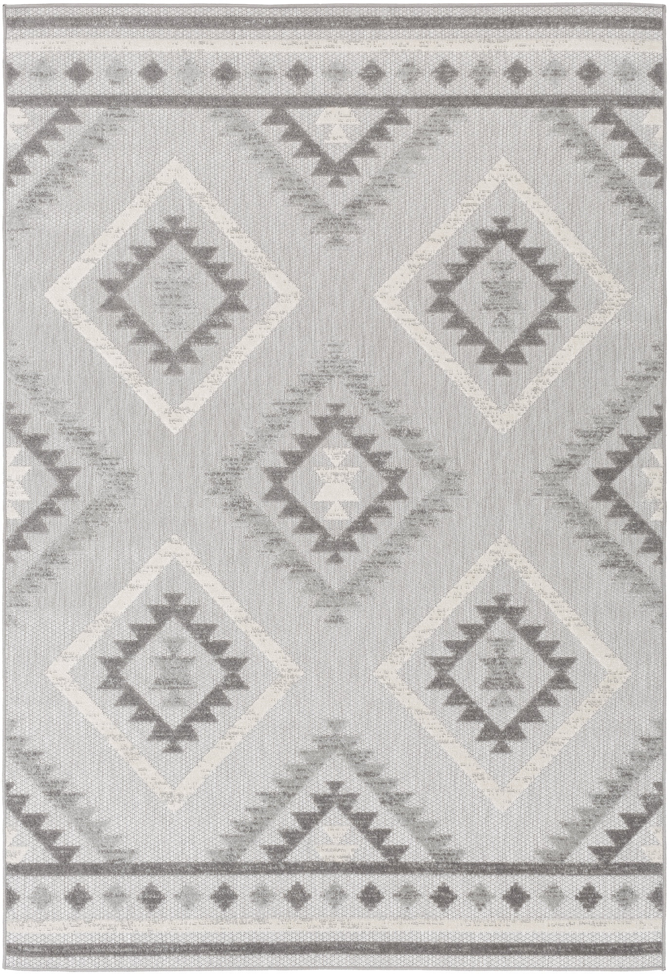 Union Rustic Lyell Light Gray/Taupe Indoor/Outdoor Rug & Reviews | Wayfair