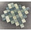 Carreau de mosaïque en verre 2 po x 2,5 po Arabesque-69762740