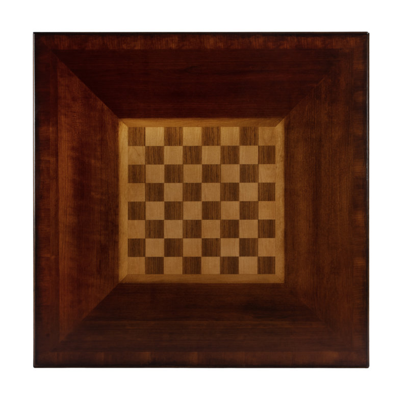 36" Chess Table, Antique Cherry