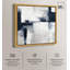 «Blue Cascades on Still White», art mural bleu par -369293280-369293292