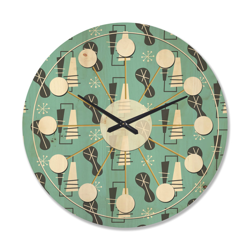 Solid Wood Wall Clock, Large