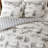 Eddie Bauer Rocky Mountain Cabin Cotton Reversible Grey Comforter Set-1425893465