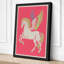 Pegasus Rising Maximalist 1 Piece Wrapped Canvas Wall Art-2110050690-2110050699