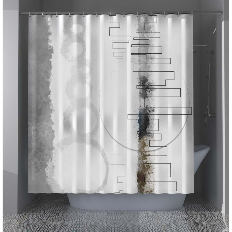 Rideau de douche designer