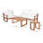 4 Piece Sectional Seating Group with Cushions-874730465-874730478
