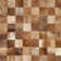 Barr Hand Woven Leather Brown/Light Brown Rug