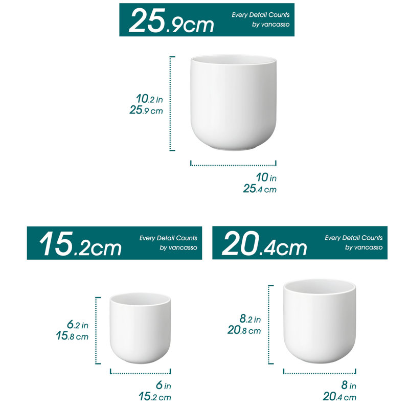 HDHPOT Ceramic Pot Planter