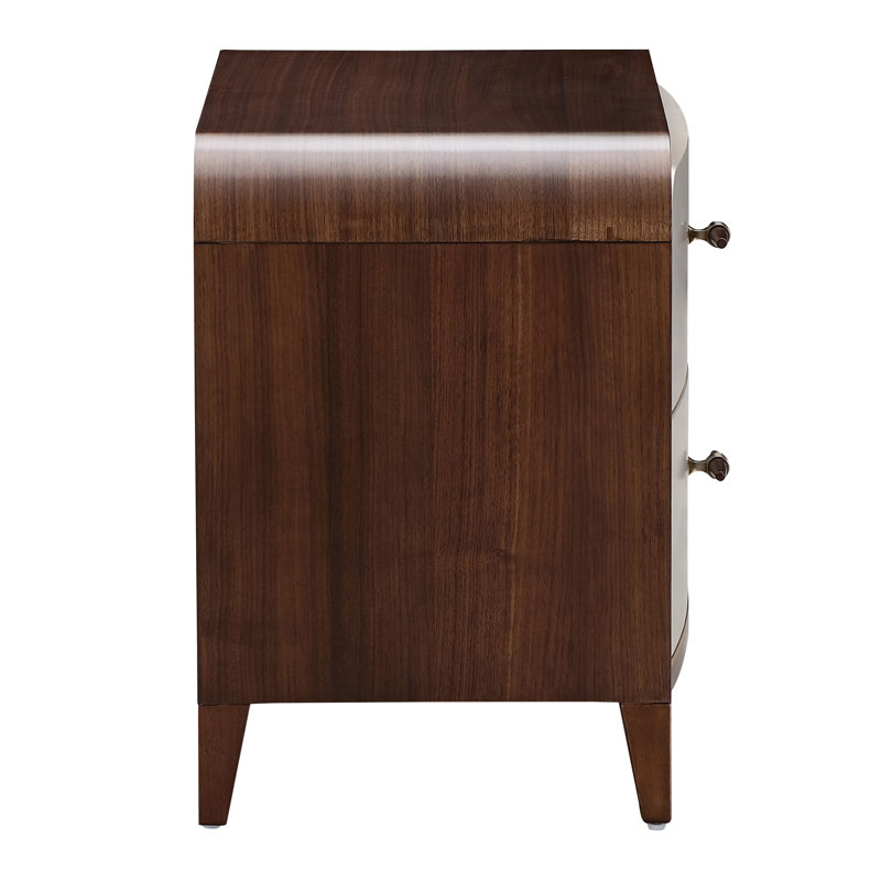 Houston Large Nightstand - Walnut