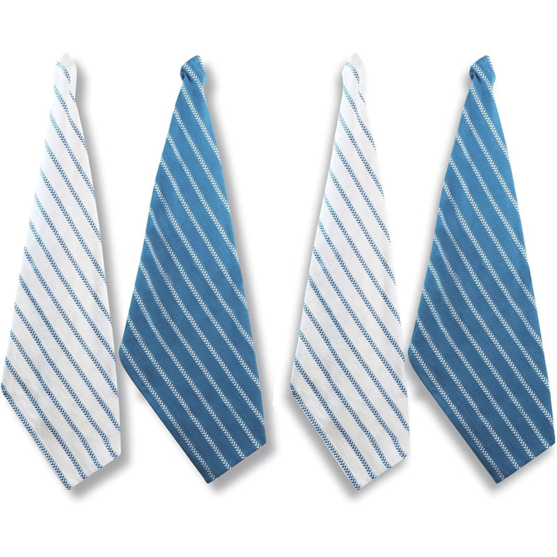Cotton Kitchen Towel, Blue