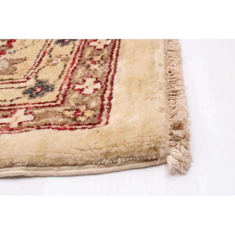 Tapis crème Chobi Finest 9 pi 9 po x 13 pi 8 po
