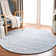 Crelake Hand Tufted Wool And Cotton With Latex Chevron Rug