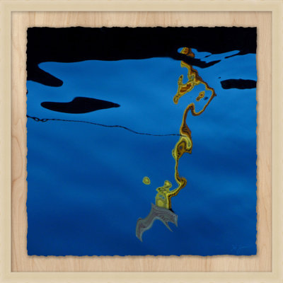 Reflections Series, reproduction de photo sur verre encadrée de 7 pi