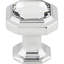 Crystal Emerald 1 1/8" Length Geometric Knob-926718687