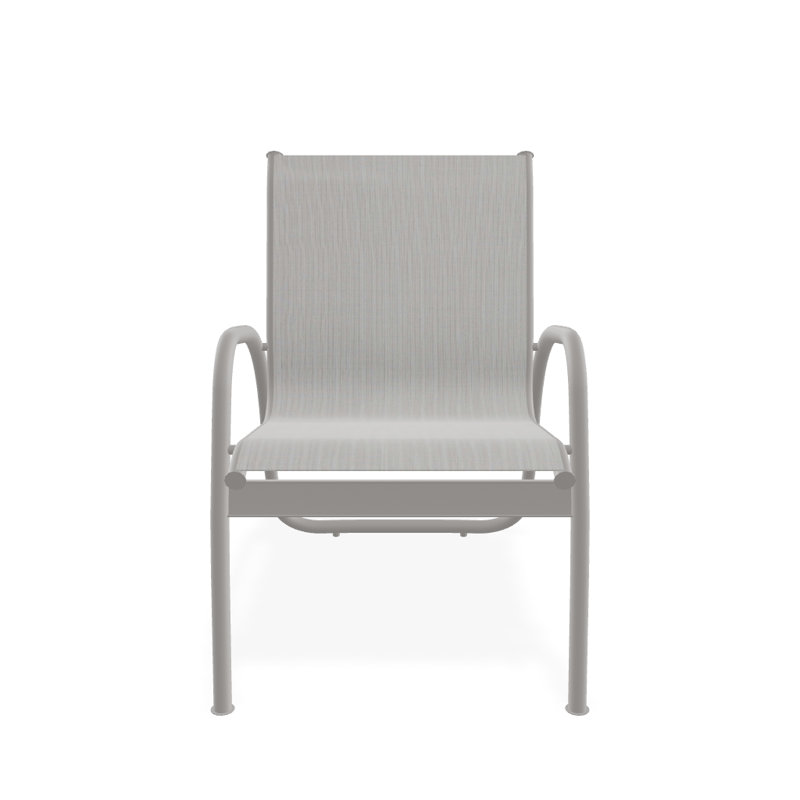 Fauteuil de patio Gardenella, Gris chaleureux texturé, Amalfi