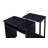 Lyphre Black Finish Computer Desk-1952093815