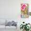 «Pink Boho Floral I» par Karen Fields, reproduction sur toile-1740269709