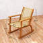 Ensemble de 2 chaises berçantes d'extérieur