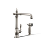 Artifacts® Single Handle Kitchen Sink Faucet with Accessories