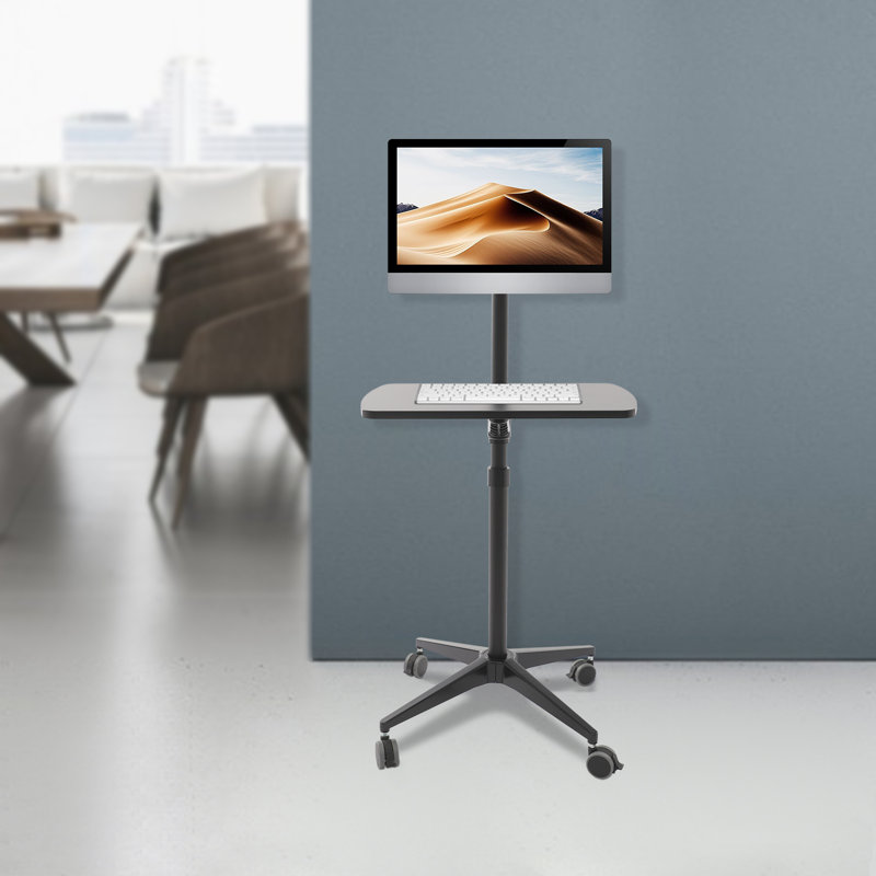 Standing Mobile Laptop Cart