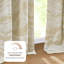 Ensemble de 2 rideaux occultant en coton Cascade Wave-45687500