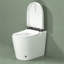 Toilette intelligente pour salle de bain - Siège auto, chasse d'eau, siège chauffant, sécheuse moderne à air chaud, bain compact