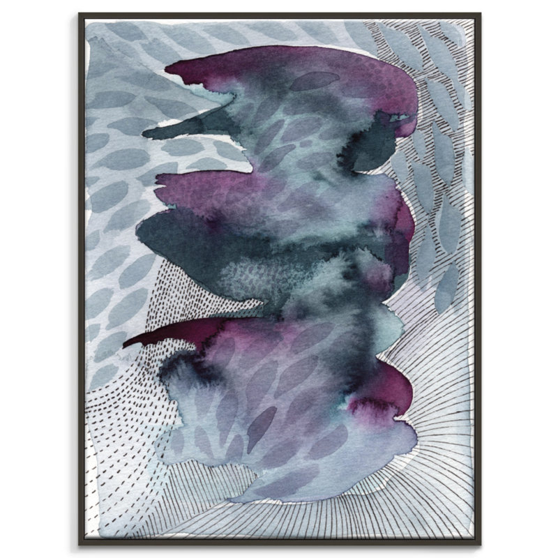 Renee Tohl - Print on Canvas, 102cm H x 76cm W , Black Floater Frame