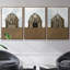 A Barn's Portrait I, ensemble de 3 toiles encadrées-97759756-97759753