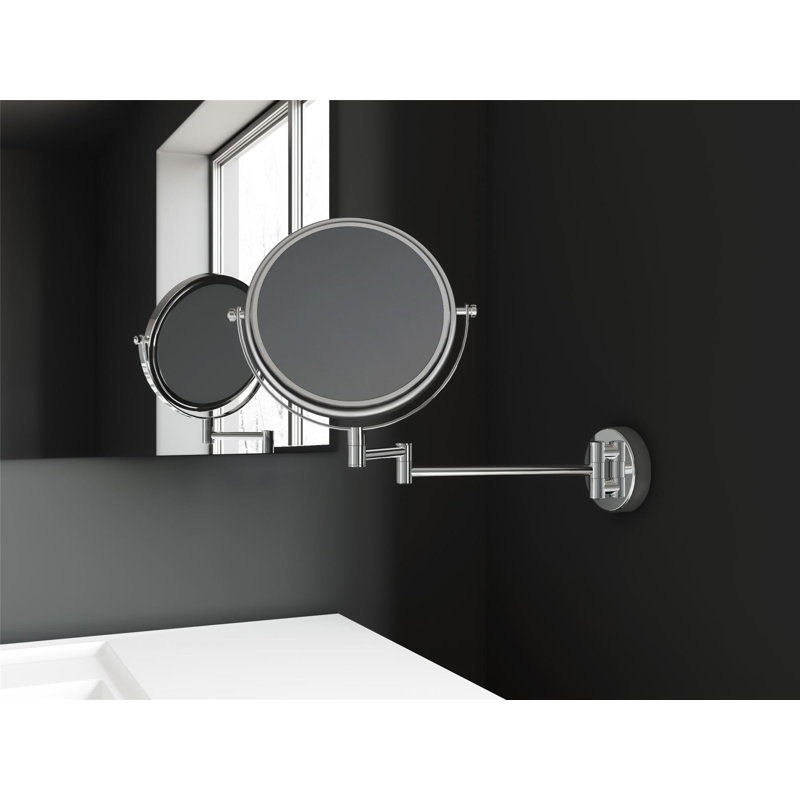 Deboraha Concave Mirror, Gray, 71.12 cm H x 106.68 cm W