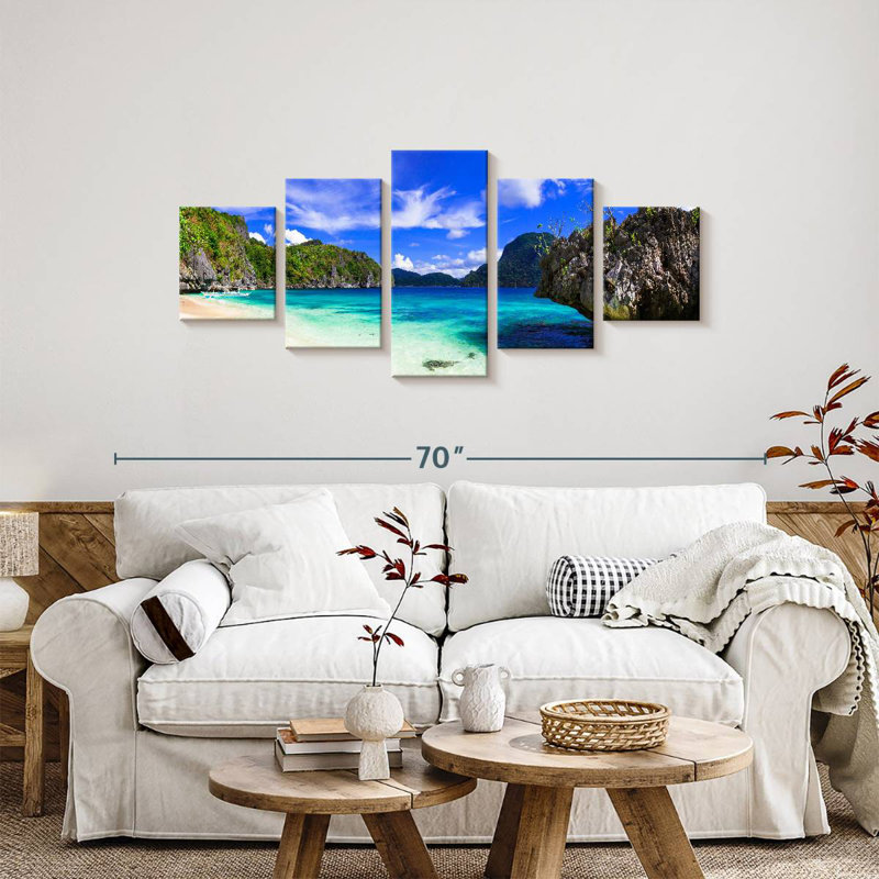 Plage Gillard El Nido Palawan, H 24 po x l 55 po