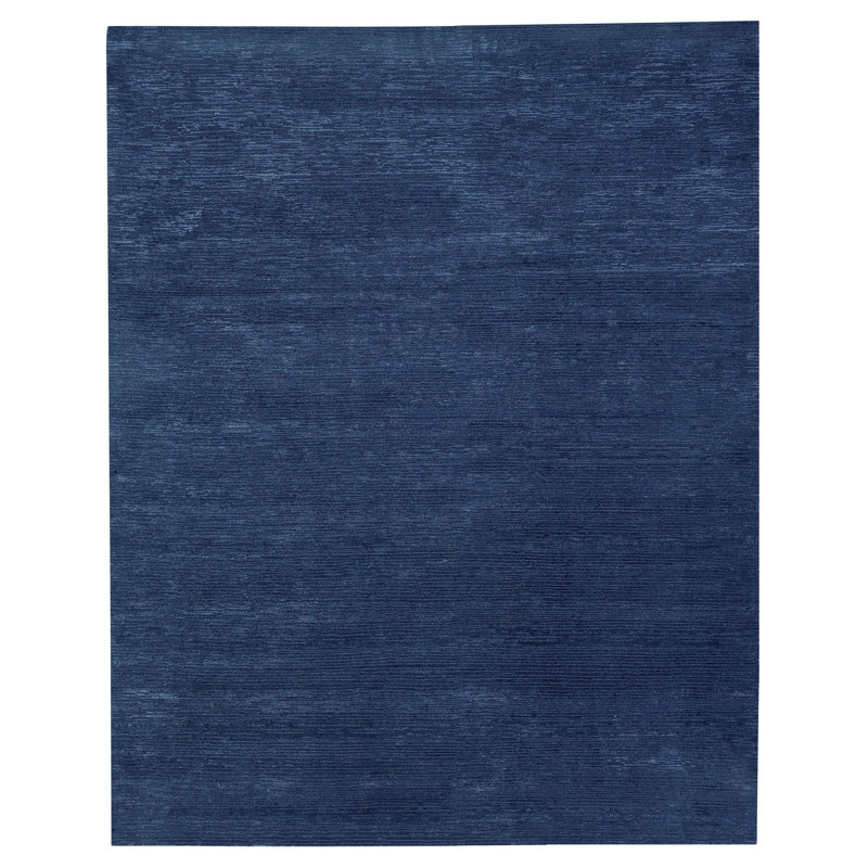 Pure Textures Area Rug in Blue, Rectangle 2' x 3'