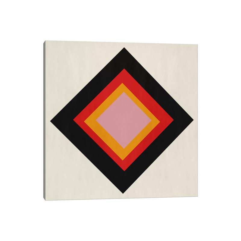 Diamond Void - Wrapped Canvas Print, 93.98 cm H x 93.98 cm W
