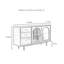 Buffet Simplicity avec portes en verre