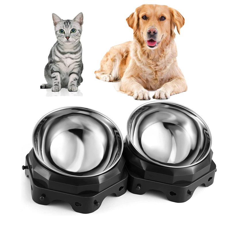 Bol pour chat et chien, Noir