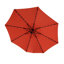 Solar LED Offset Hanging Market Patio Umbrella (Without Base)-1867120352