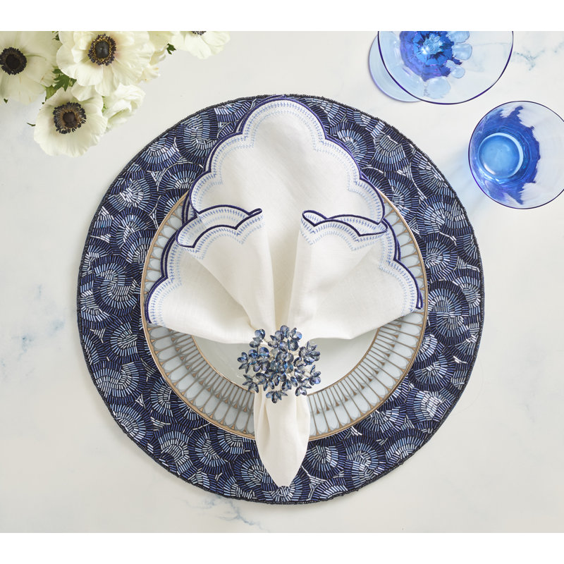 Lune Placemat, Blue