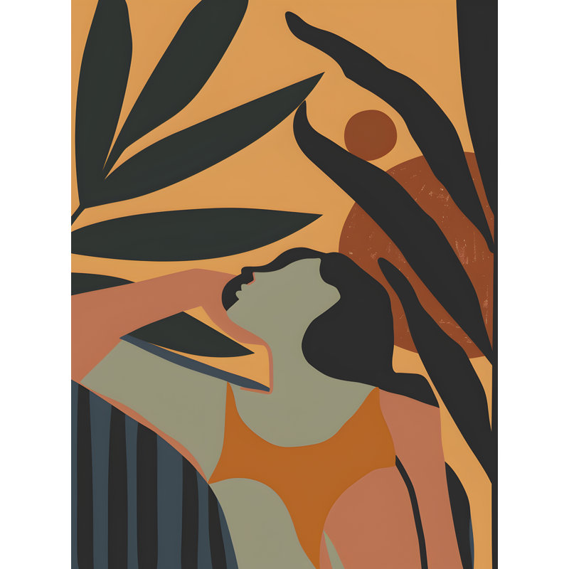 Temisan Terra Cotta Figures II by Walker Noble - Wrapped Canvas Print, 46 cm H x 30 cm W