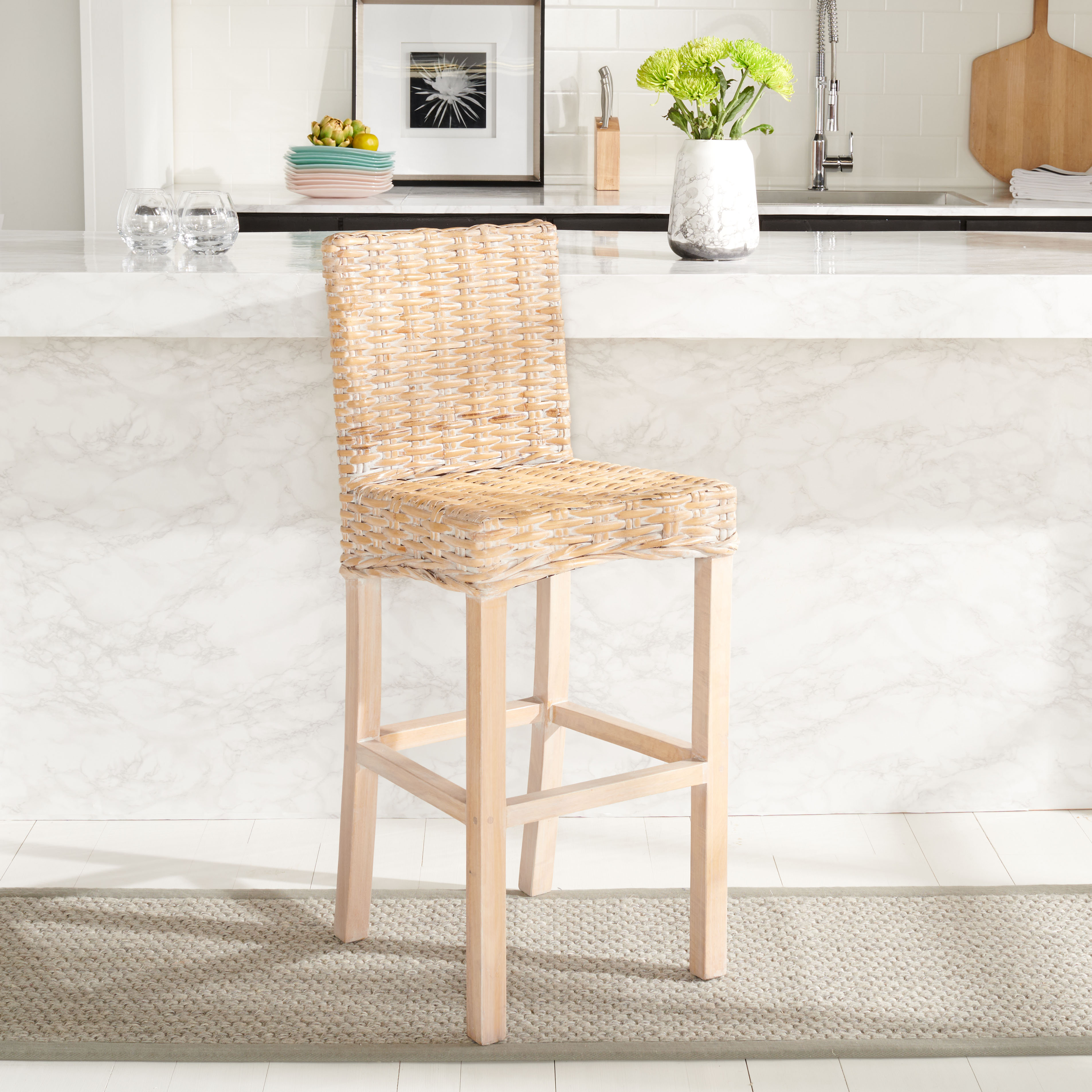 Bayou Breeze Normandie 29.50'' Bar Stool & Reviews | Wayfair