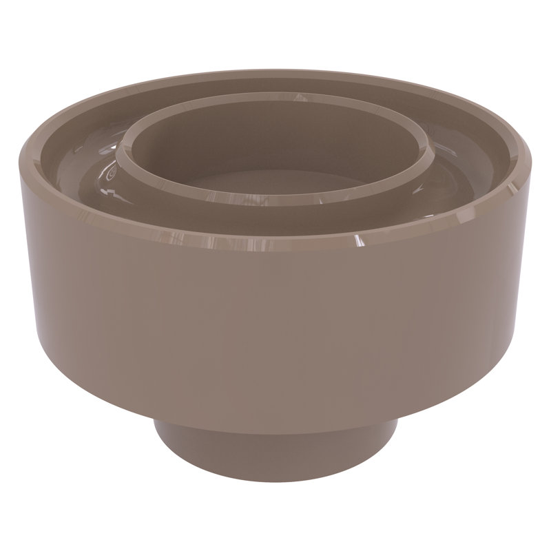 Photophore en laiton 1,75 po, Beige ombragé