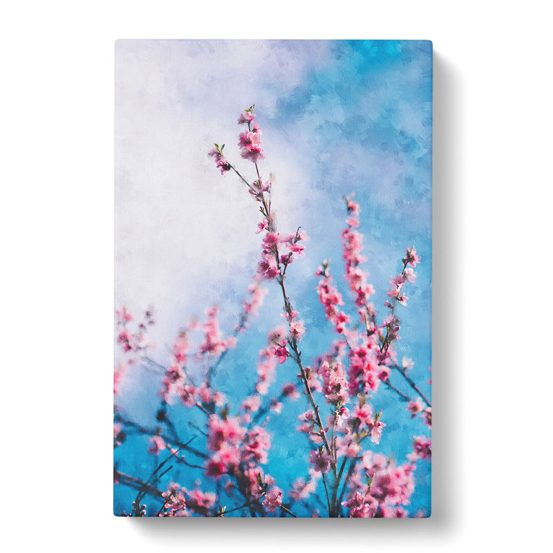 Delicate Cherry Blossom Tree - Wrapped Canvas, 50cm H x 35cm W x 3cm D