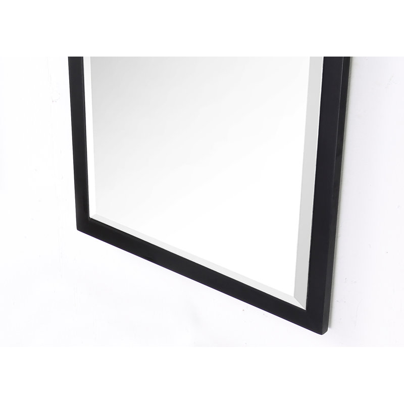Miroir de salle de bain Carminda, Espresso, H 30 po x l 20 po