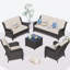 Ensemble de conversation pour 7 personnes avec coussins-502637321-502637322