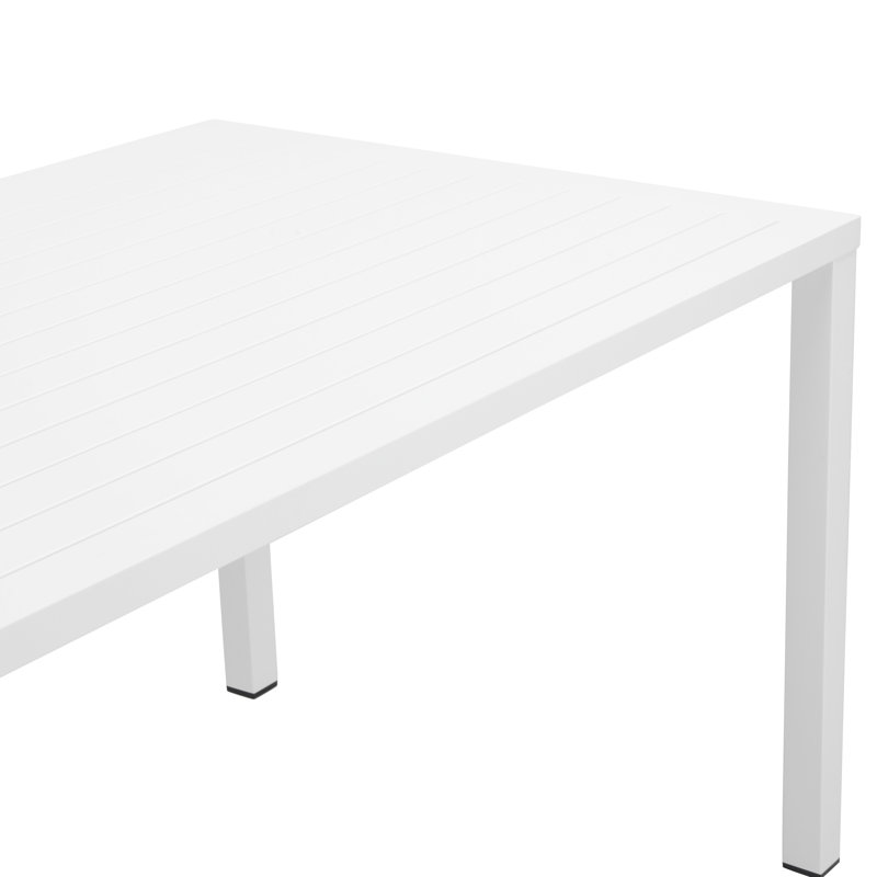 Table de salle à manger Ottie, Blanc
