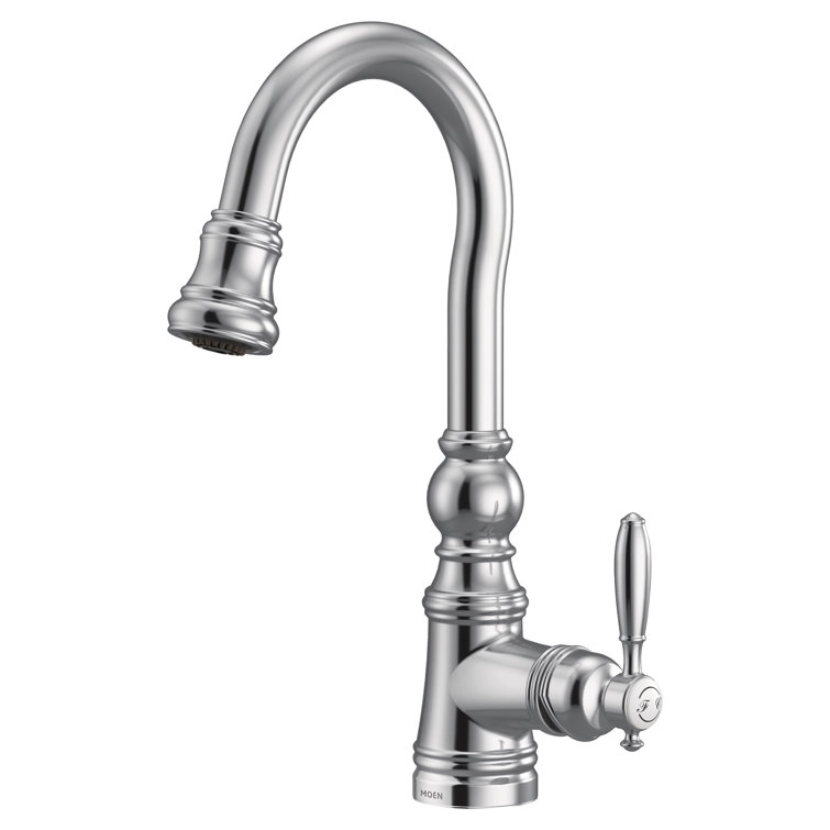 Moen S53004 Weymouth Pull Down Bar Faucet with Power Clean