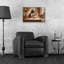 Art mural en verre acrylique 24 po x 16 po Epic Art «German Shorthaired Pointer In The Kitchen» par Rich Monet-1183300374
