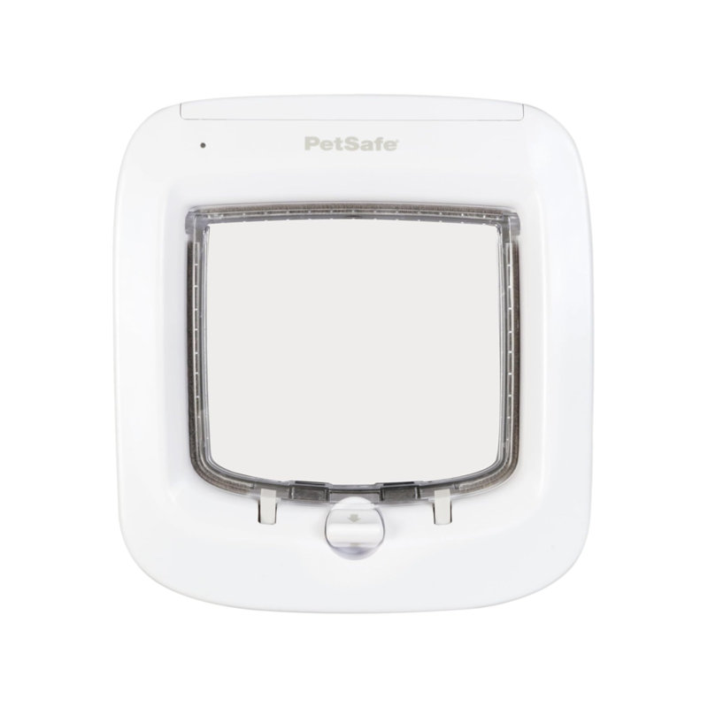 Porte pour chat PetSafe Microchip, blanc