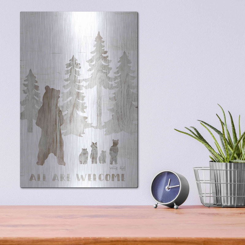 «All Are Welcome Bears» par Cindy Jacobs, H 16 po x l 12 po