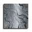 Ivy Bronx «Abstract in Grey V» par Cindy Jacobs, art mural en métal-1858937175